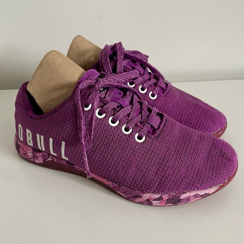 NoBull Project Unisex Shoes Purple Heather Trainer Size 6 Women's